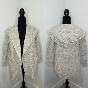 Banana Republic Hooded Wool Blend Thick Long Sleeve Cardigan with Pockets (XS)